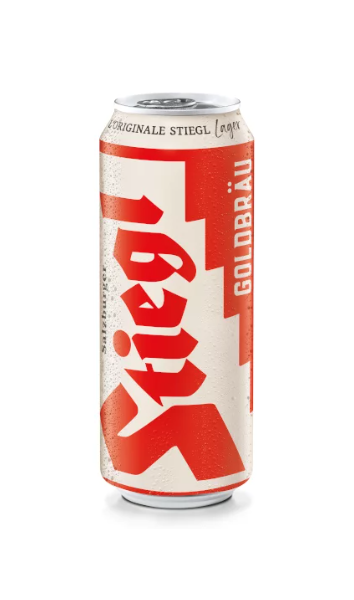 Stiegl Goldbrau Beer | 500ml Can | Authentic Austrian Beer