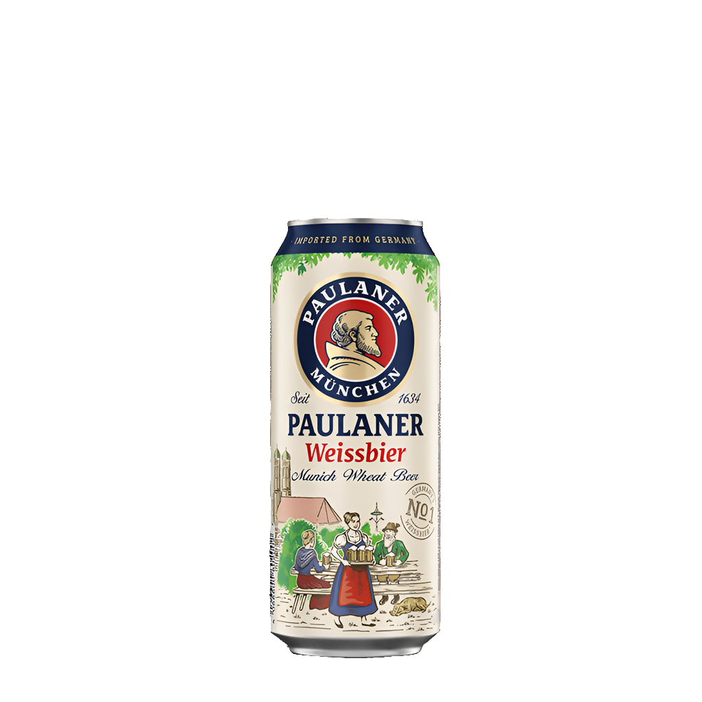 Paulaner Weissbier | 500ml Can | Authentic German Wheat Beer